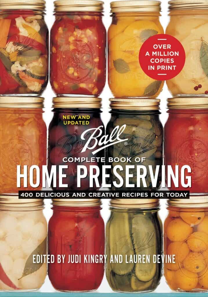 Ball Complete Book of Home Preserving for book shop.