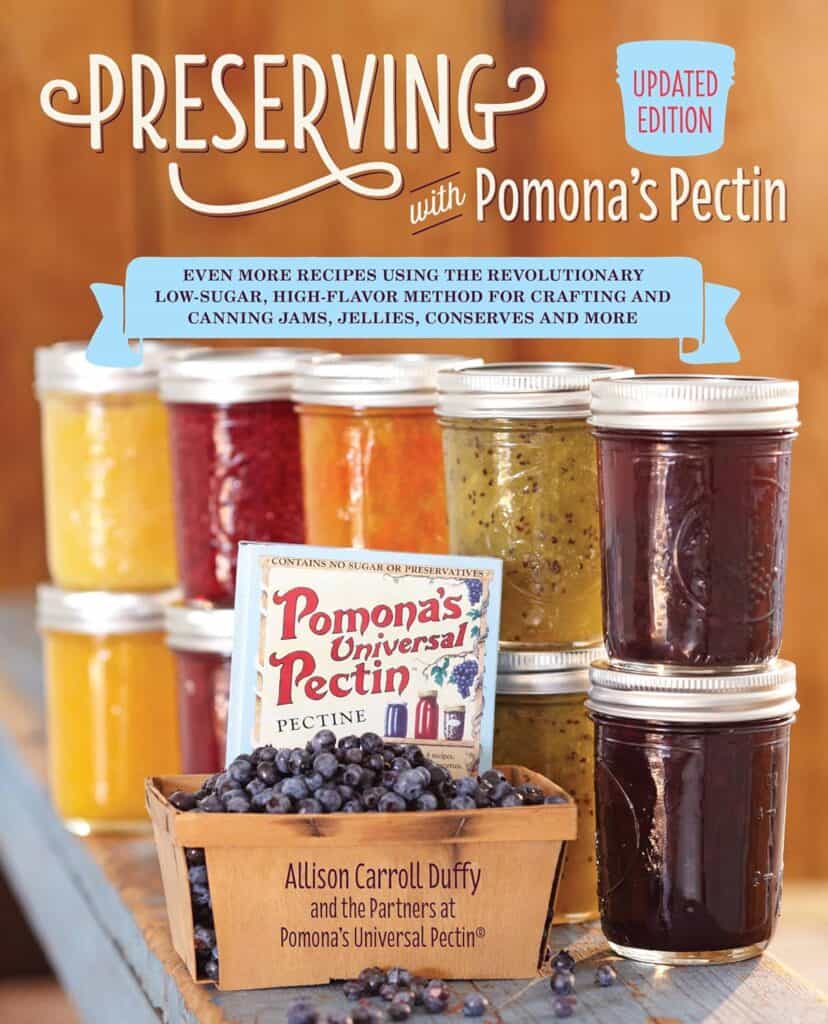 Preserving With Pomona's Pectin, by Allison Carroll Duffy. For book shop.