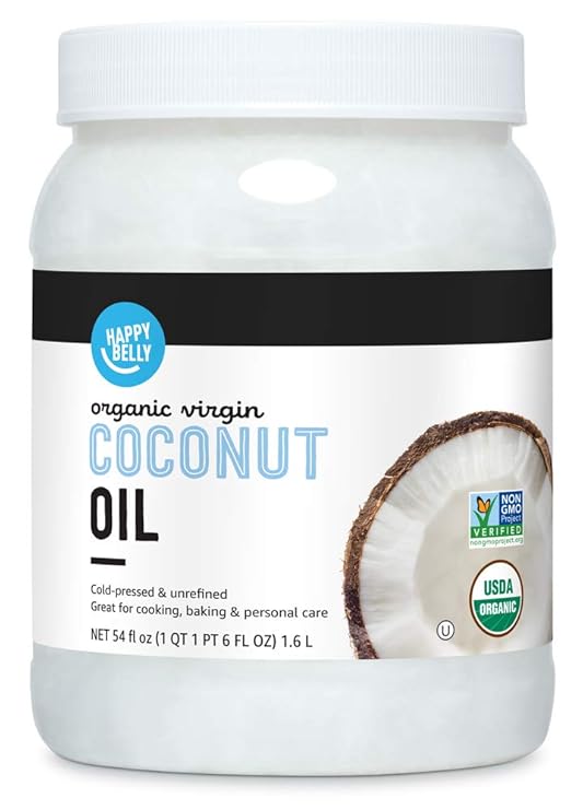 54 ounce jar of organic virgin coconut oil.